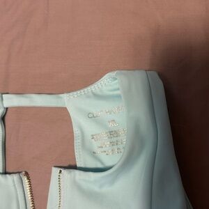 Cleo Harper, Maze Bralet, Size XL, color Topaz, like new